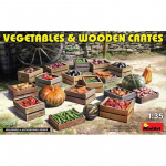 Vegetables & Wooden Crates