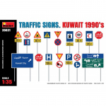 Traffic Signs. Kuwait 1990s