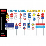 Traffic Signs (Ukraine 2010s) - MiniArt 1/35