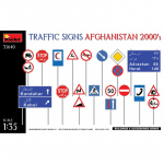 Traffic Signs. Afghanistan 2000s