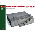 River Embankment Section - MiniArt 1/35