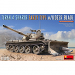 Tiran 4 Sharir (Early Type) w. Dozer Blade - MiniArt 1/35
