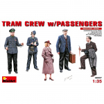 Tram Crew w. Passengers - MiniArt 1/35