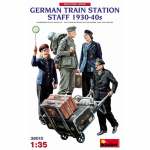 German Train Station Staff 1930-40s