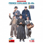 French Civilians 30-40s. Resin Heads