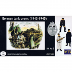 German Tank Crew (1943-45) Kit 2 - Master Box 1/35