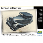 German Military Car Typ 170V Tourenwagen - Master Box 1/35