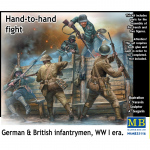 German & British Infantrymen, WWI era - Master Box 1/35