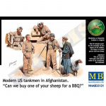 Modern US Tankmen in Afghanistan - Master Box 1/35