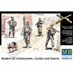Modern US Infantrymen (Cordon and Search) - Master Box 1/35