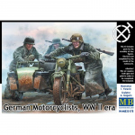 German Motorcyclists, WWII Era - Master Box 1/35