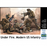 Under Fire. Modern US Infantry - Master Box 1/35