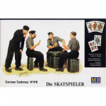 German Tankmen WWII Die Skatspieler - Master Box 1/35