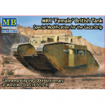 Mk.I Female British Tank WWI - Master Box 1/72