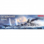 Kriegsmarine Battleship KM Bismarck - Meng Model 1/700