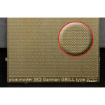 Engraved Plate - German Grill 1/35
