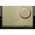 Engraved Plate - German Early 1/35