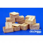 U.S.Wooden crates f.cigaretes WWII-TypeI
