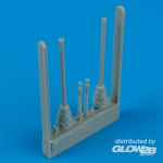 Focke Wulf Fw 190 D Gun Barrels - Quickboost 1/32