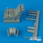 MiG-29A Ejection Seat with Safety Belts - Quickboost 1/32