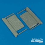 MiG-29A Fulcrum Intake Covers B - Quickboost 1/32