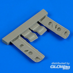 P-40E Warhawk undercarriage covers f.Has