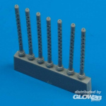 B-25B Mitchell Gun Barrels - Quickboost 1/48