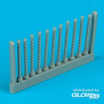 B-26C Marauder Gun Barrels - Quickboost 1/48