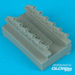 Hawker Typhoon Exhaust - Quickboost 1/48