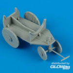 German WWII Support Cart for External Fuel Tank -...