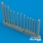 B-26 Marauder Gun Barrels - Quickboost 1/48