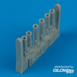 F4U-7 Corsair Exhaust - Quickboost 1/48