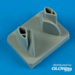 Sea Vixen FAW.9 air intakes for Airfix