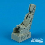 V-8B Harrier II seat with safety belts