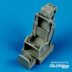 Sea Hawk ejection seat with safety belts