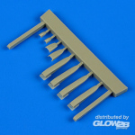Kfir C2/C7 air scoops for Kinetic