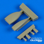 OV-1 Mohawk air intakes for Roden