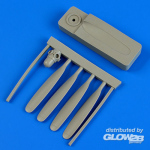 F4U-5 Corsair propeller w/tool f.HobbyBo