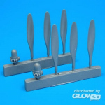 B-25 Mitchell Propellers - Quickboost 1/72