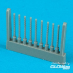 B-26C Marauder Gun Barrels - Quickboost 1/72