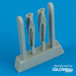 F-8 Crusader Air Scoops - Quickboost 1/72