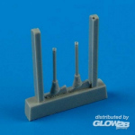 Junkers Ju 88 G-6/G-1 Gun Barrels - Quickboost 1/72