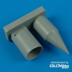 MiG-21 MF/bis/SMT Air Intake - Quickboost 1/72