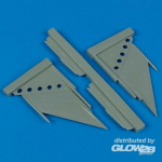 MiG-21 MF/bis/SMT Correct Stabilizers - Quickboost 1/72