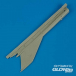 MiG-21 MF Correct Spine and Tail - Quickboost 1/72