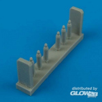 P-40E Warkhawk Gun Barrels - Quickboost 1/72