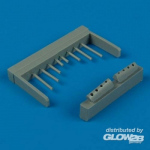 P-47 Thunderbolt Gun Barrels - Quickboost 1/72