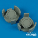 Junkers Ju 188 Exhaust for Radial Engines - Quickboost 1/72