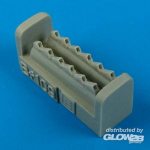 Bf 109E exhaust for Airfix
