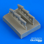 Defiant Mk.I exhaust-rounded for Airfix